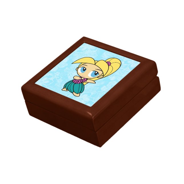 Aloha Honeys Hula Girl Hibiscus Gift Boxes (Side)