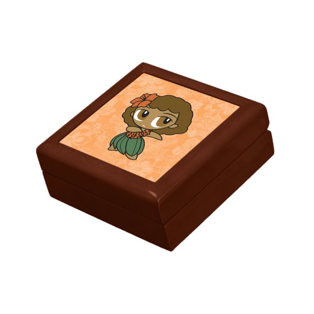 Aloha Honeys Hula Girl Hibiscus Gift Boxes (Side)