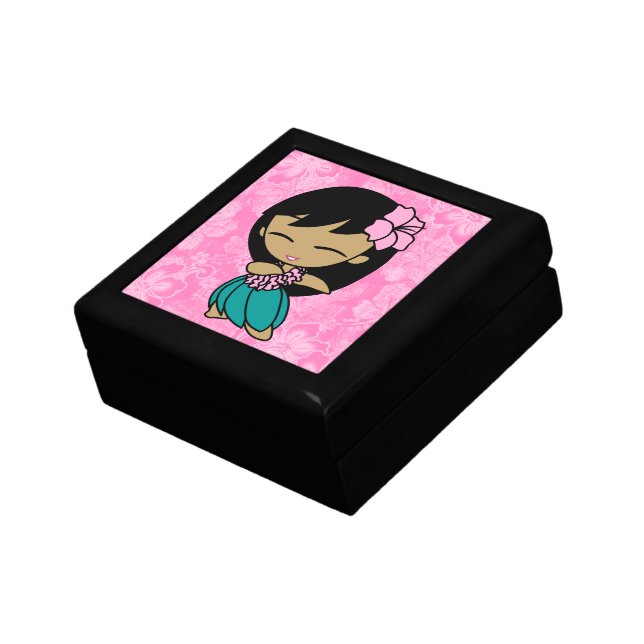 Aloha Honeys Hula Girl Hibiscus Gift Boxes (Side)