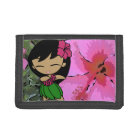 Aloha Honeys Hula Girl Hibiscus Wallets
