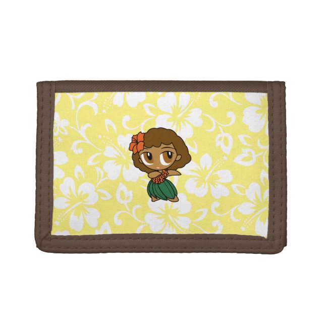 Aloha Honeys Hula Girl Hibiscus Wallets (Front)
