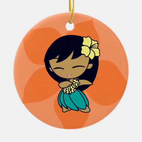 Aloha Honeys Hula Girl Ornaments