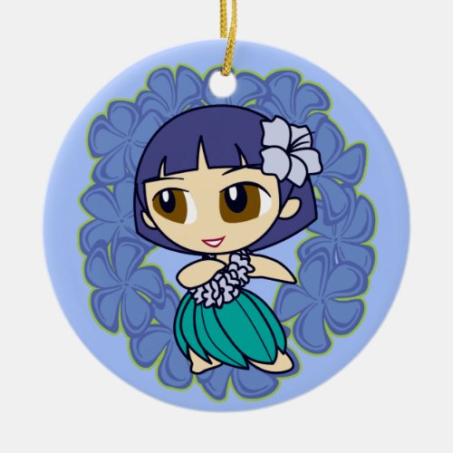 Aloha Honeys Hula Girl Ornaments