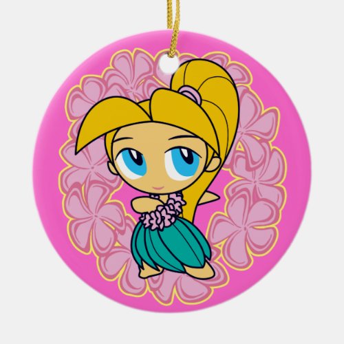 Aloha Honeys Hula Girl Ornaments