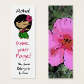 Aloha Honeys Skinny Bookmark (Front & Back)