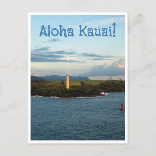 Aloha Kauai Postcard