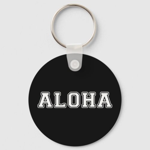 Aloha Keychain