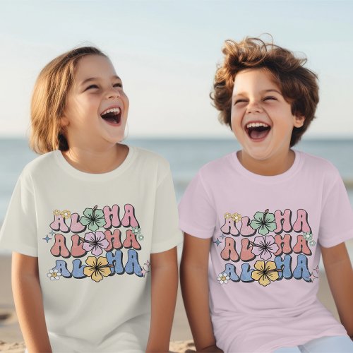 Aloha Kids Hawaii Shirt Hawaii Vacation Kids T_Shirt