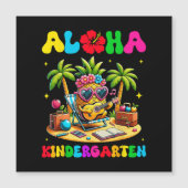 Aloha Kindergarten Pineapple Hawaii Back to School (Front)