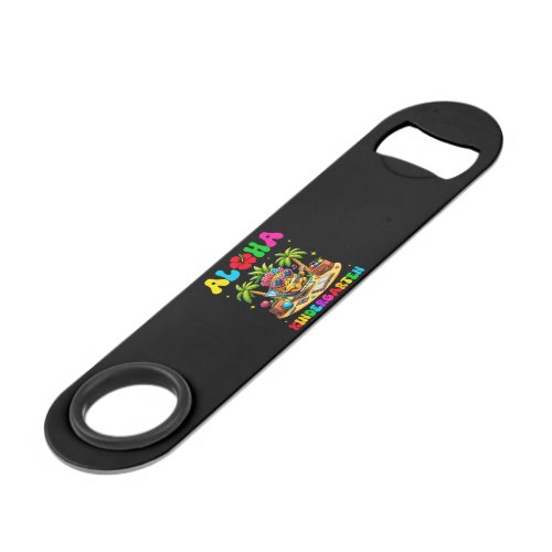 Aloha Kindergarten Pineapple Hawaii Back to School Bar Key