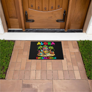 Aloha Kindergarten Pineapple Hawaii Back to School Doormat