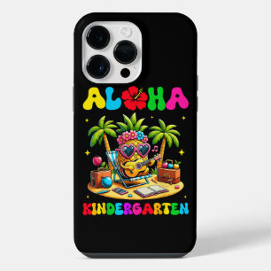 Aloha Kindergarten Pineapple Hawaii Back to School iPhone 14 Pro Max Case
