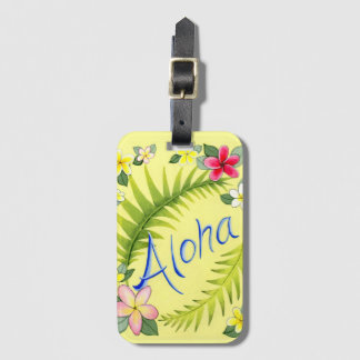 Aloha Luggage Tag -Tropical Tag