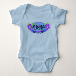 Aloha Means Hello Infant Creeper