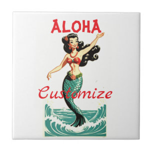 Aloha Mermaid Thunder_Thunder_Cove Ceramic Tile
