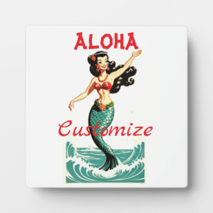 Aloha Mermaid Thunder_Thunder_Cove Plaque