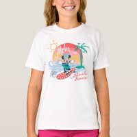 Aloha Minnie Mouse Tropical Surf