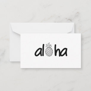 Aloha Note Card