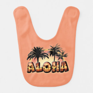 Aloha Palmtrees Bib