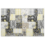 Aloha Patchwork Hawaiian Tropical Prints -Neutral Fabric