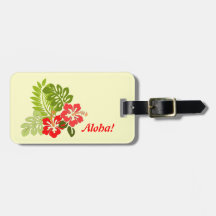 Aloha Personalized Tag