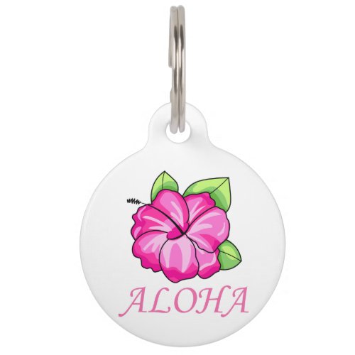 Aloha Pet ID Tag