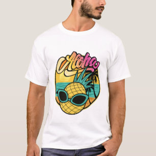 Aloha Pineapple Beach T-Shirt