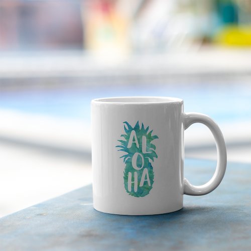 Aloha Pineapple Coffee Mug