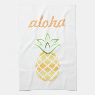 Aloha Pineapple Kitchen Towel