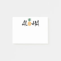 Aloha Pineapple Post-it