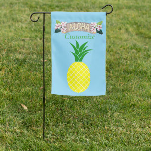 Aloha Pineapple Thunder_Cove Garden Flag