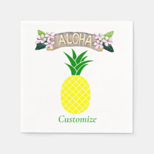 Aloha Pineapple Thunder_Cove Napkins