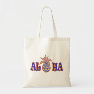 ALOHA PINEAPPLE TOTE BAG