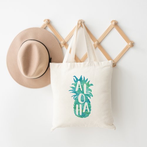 Aloha Pineapple Tote Bag