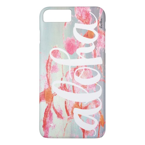 Aloha Plumeria iPhone Case