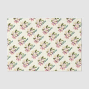 Aloha Plumeria Tissue Paper