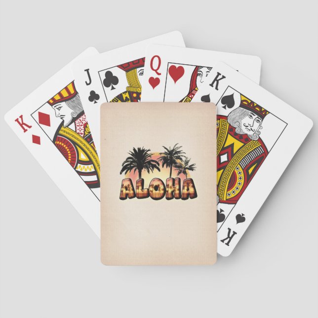 Aloha Poker Cards (Back)