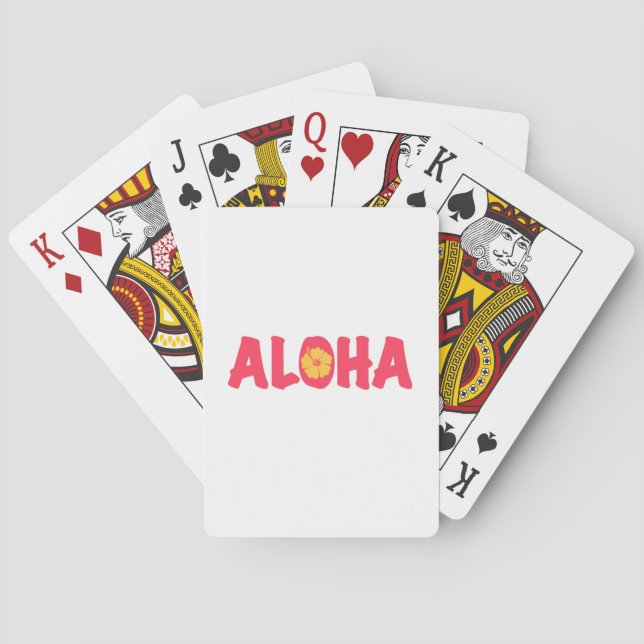 Aloha Poker Cards (Back)