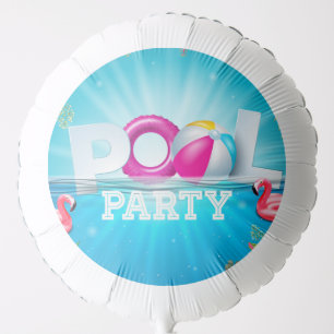 Aloha Pool Party Balloon