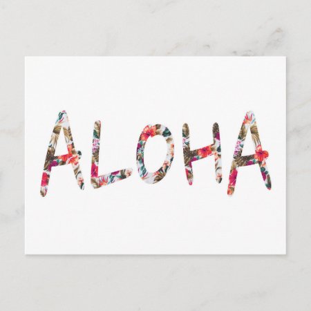 Aloha Postcard