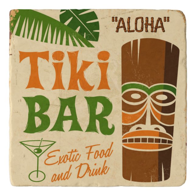 Aloha Poster Trivet (Front)