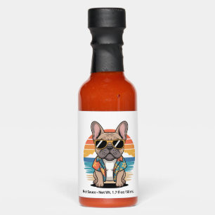 Aloha Pup – Cool French Bulldog Beach Vibes Hot Sauces