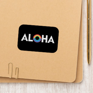 Aloha Rainbow Island Hawaii Pride LGBTQ Patch