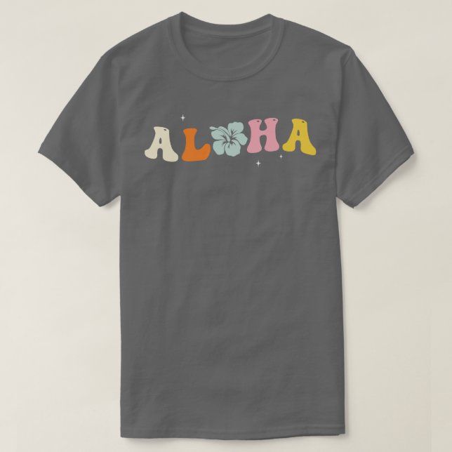 Aloha Retro TShirt (Design Front)