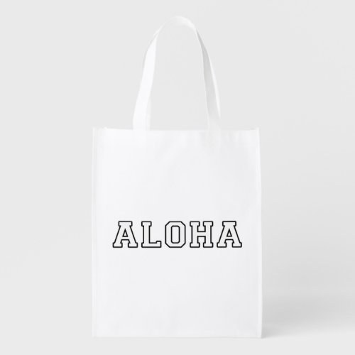 Aloha Reusable Grocery Bag