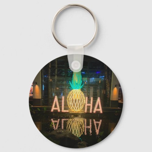 Aloha Sign 1 Keychain