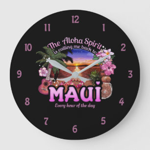 Aloha Spirit calling me back to Maui 🌺 Clock