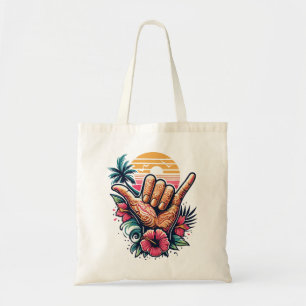Aloha Spirit – Hawaiian Shaka Art Tote Bag