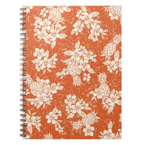 Aloha Spirit Hibiscus_Pineapple Harmony Notebook