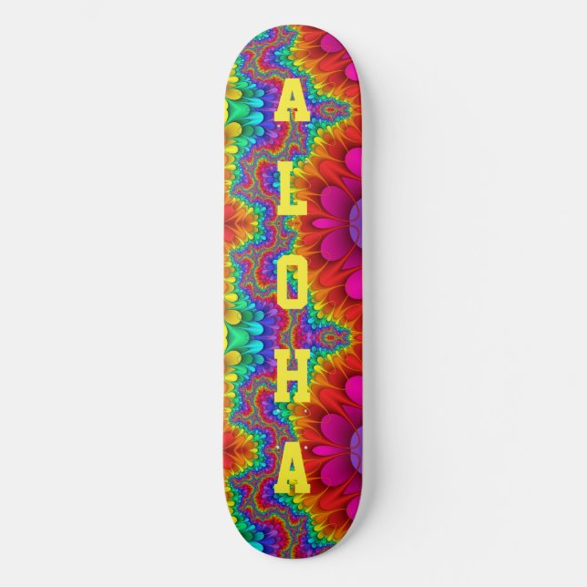 Aloha Splash Skateboard (Front)